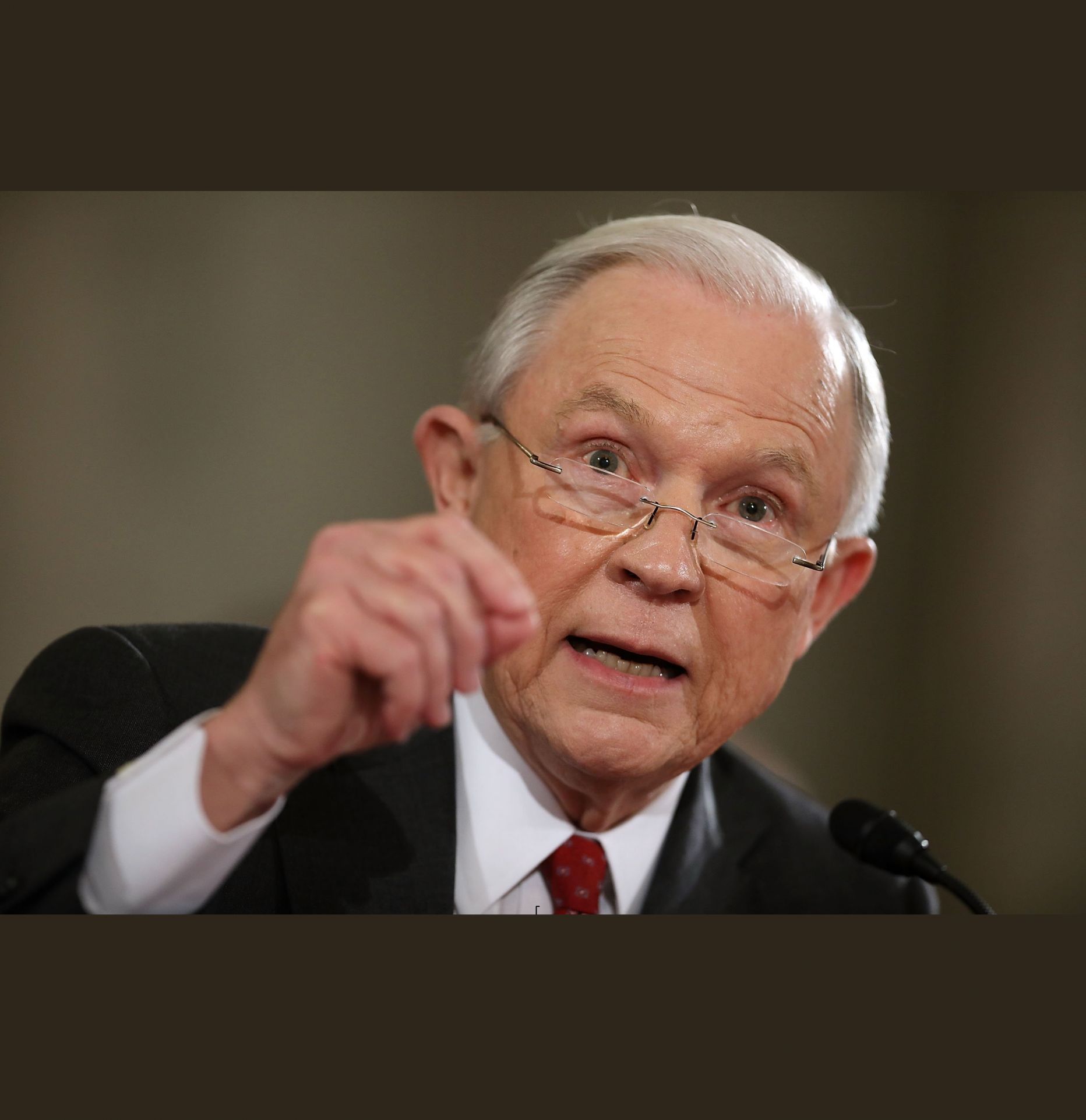 Jeff "Noregard" Sessions Blank Meme Template