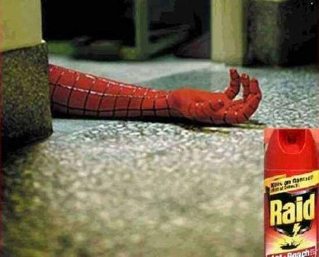 spiderman raid Blank Meme Template