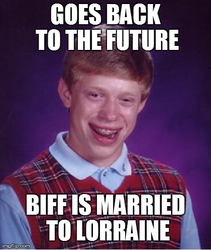 Bad Luck Brian Meme | image tagged in memes,bad luck brian,BacktotheFuture | made w/ Imgflip meme maker