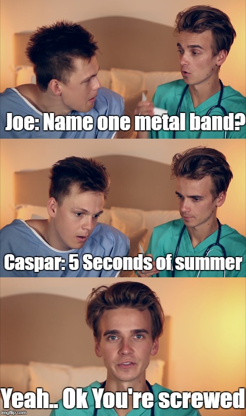 Does Caspar Lee Really Know Who 5sos Is Imgflip
