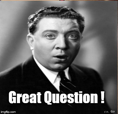 Great Question ! | made w/ Imgflip meme maker