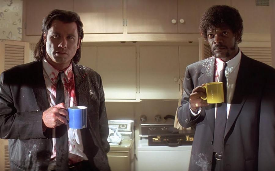 Pulp fiction Blank Template Imgflip