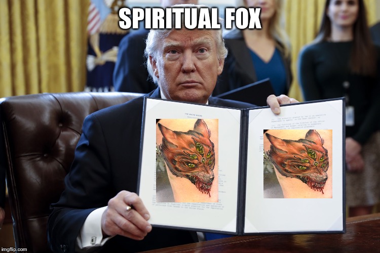 SPIRITUAL FOX | made w/ Imgflip meme maker