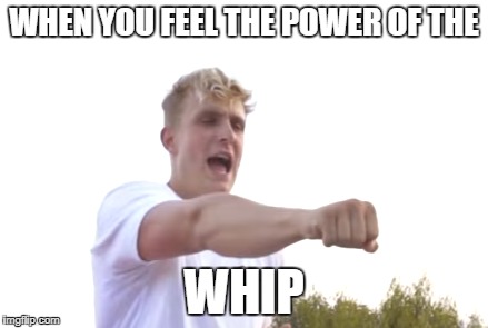 WHEN YOU FEEL THE POWER OF THE; WHIP | made w/ Imgflip meme maker