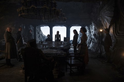 High Quality game of thrones dragonstone meeting Blank Meme Template