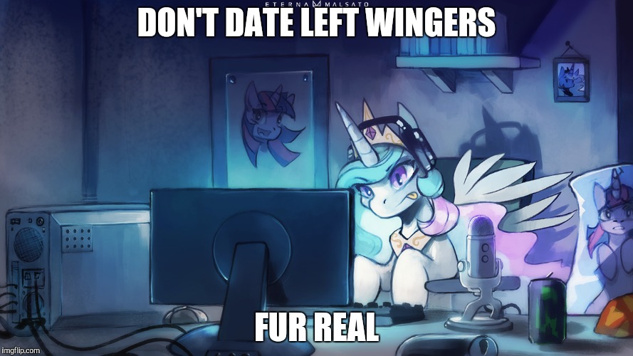 DON'T DATE LEFT WINGERS FUR REAL | made w/ Imgflip meme maker