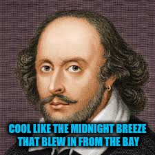 COOL LIKE THE MIDNIGHT BREEZE THAT BLEW IN FROM THE BAY | made w/ Imgflip meme maker