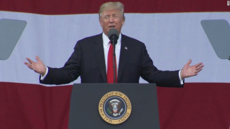 Trump Speaks to Boy Scouts Blank Meme Template