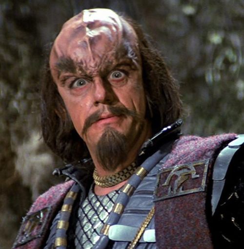 Really, Klingon? Blank Meme Template