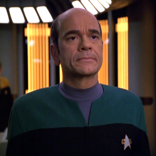 High Quality Star Trek Voyager EMH doctor Blank Meme Template