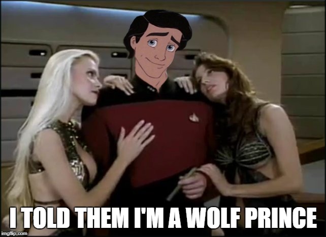 I TOLD THEM I'M A WOLF PRINCE | made w/ Imgflip meme maker