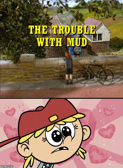 image tagged in the loud house,thomas the tank engine | made w/ Imgflip meme maker