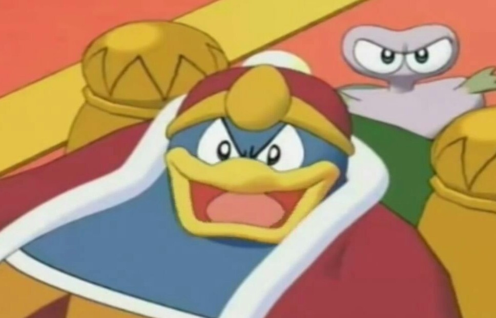 Dedede throne Blank Meme Template