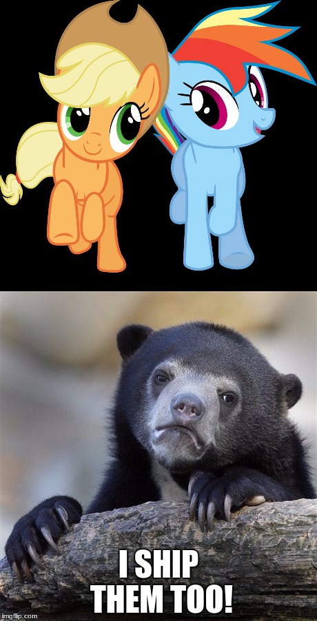 I SHIP THEM TOO! | made w/ Imgflip meme maker