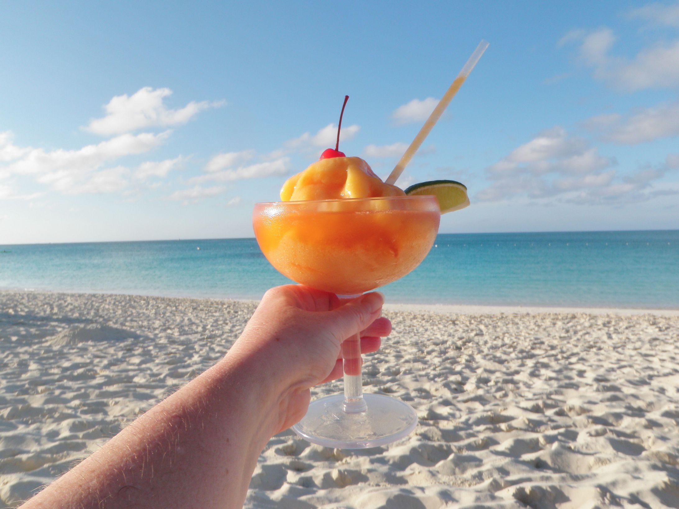 Beach Drink Blank Meme Template