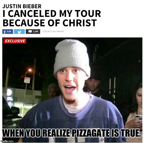 WHEN YOU REALIZE PIZZAGATE IS TRUE. | made w/ Imgflip meme maker