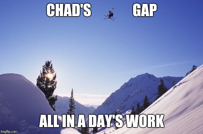 CHAD'S               GAP ALL IN A DAY'S WORK | made w/ Imgflip meme maker