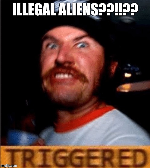 ILLEGAL ALIENS??!!?? | made w/ Imgflip meme maker