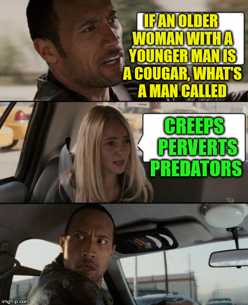 Woman cougar meme