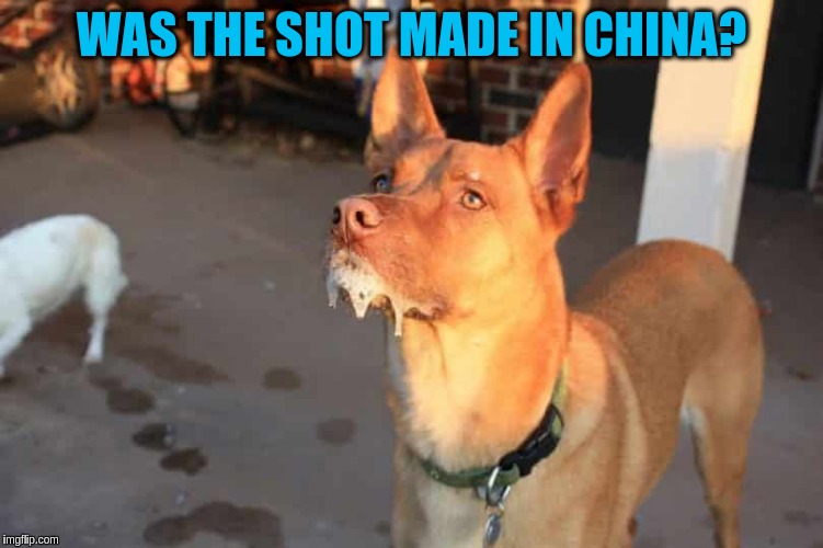 WAS THE SHOT MADE IN CHINA? | made w/ Imgflip meme maker