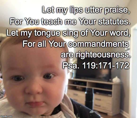 Let my lips utter praise, For You teach me Your statutes. Let my tongue sing of Your word, For all Your commandments; are righteousness. Psa. 119:171-172 | image tagged in lips | made w/ Imgflip meme maker