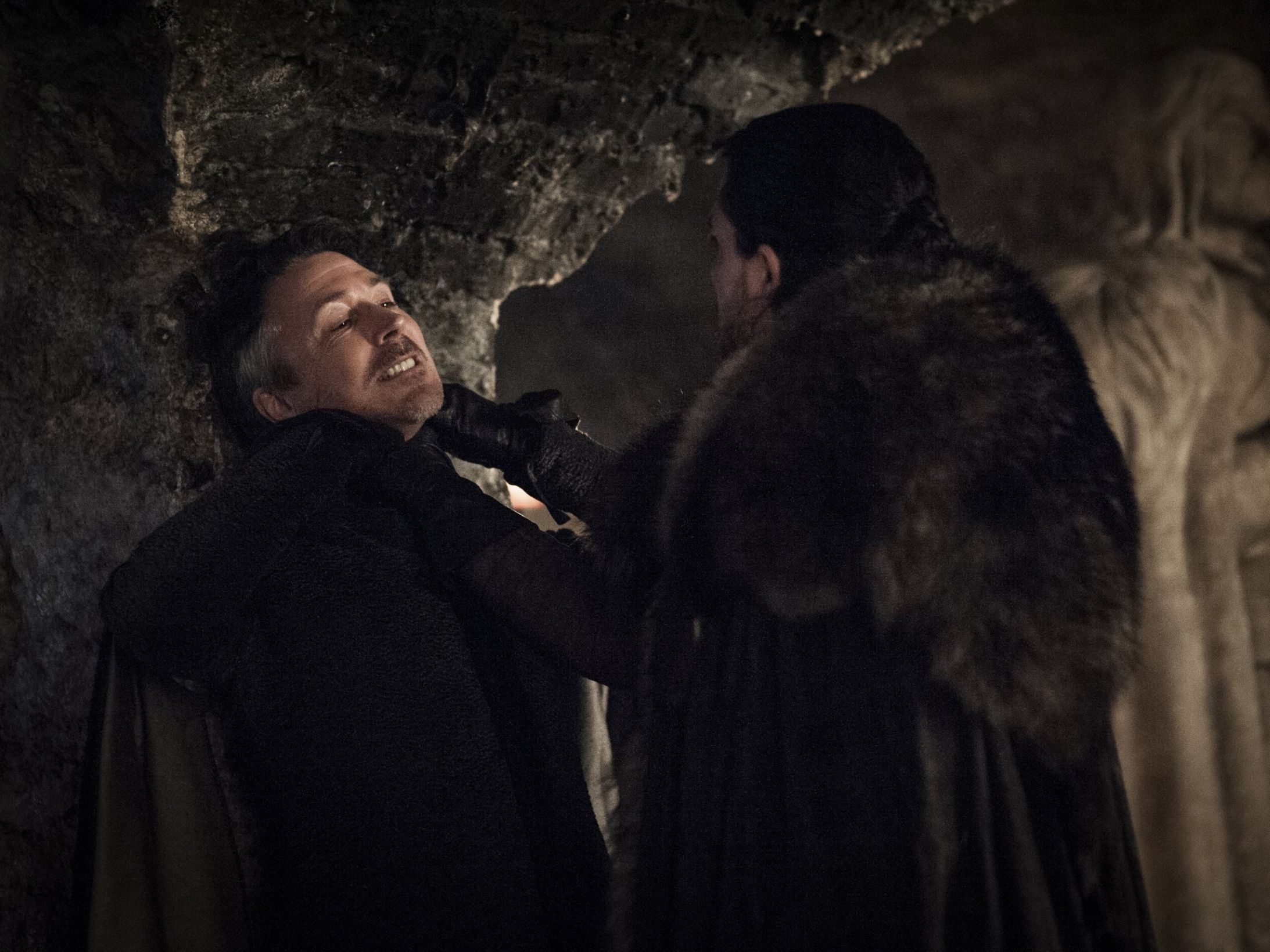 Littlefinger gets choked Blank Meme Template