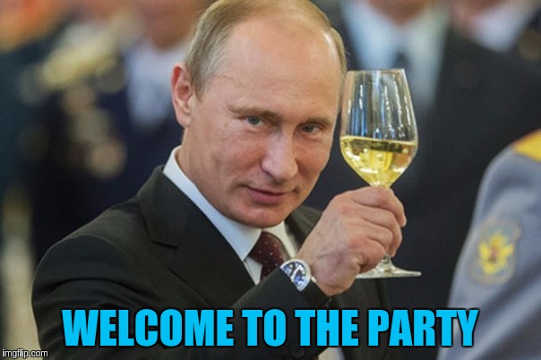 WELCOME TO THE PARTY | made w/ Imgflip meme maker