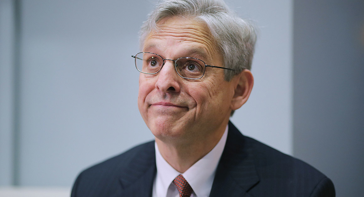 Merrick Garland Blank Meme Template