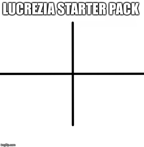 Blank Starter Pack | LUCREZIA STARTER PACK | image tagged in x starter pack | made w/ Imgflip meme maker