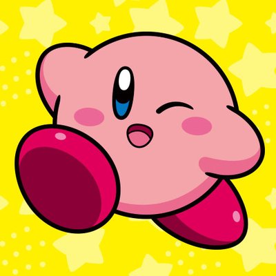 High Quality Kirby Logo Blank Meme Template