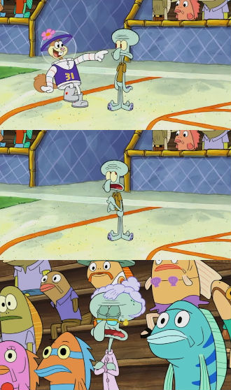 High Quality Tell that to your mama, Squidward Blank Meme Template