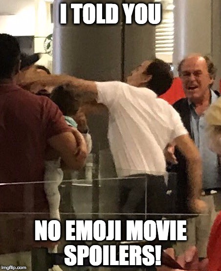 Going Terminal | I TOLD YOU; NO EMOJI MOVIE SPOILERS! | image tagged in going terminal,easyjet,airport,airlines,suckerpunch | made w/ Imgflip meme maker