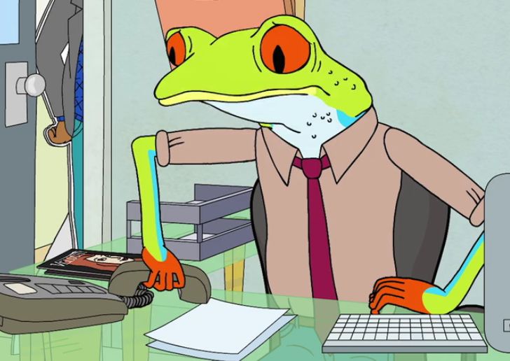 High Quality Charlie the intern from BoJack Horseman Blank Meme Template