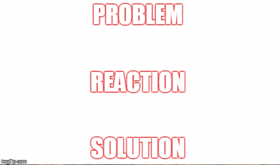 PROBLEM SOLUTION REACTION | made w/ Imgflip meme maker