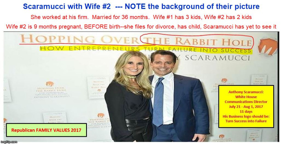 image tagged in scaramucci with wife 2 | made w/ Imgflip meme maker