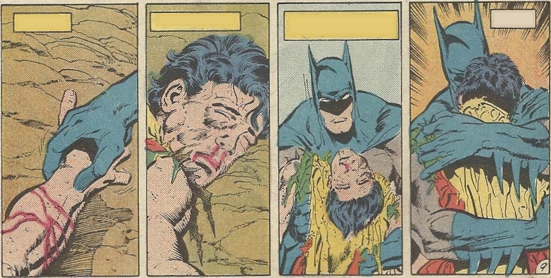 Batman - Robin Dead Blank Meme Template