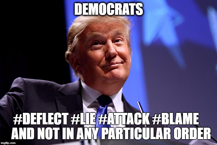 Democrat Truth | DEMOCRATS; #DEFLECT #LIE #ATTACK #BLAME

  AND NOT IN ANY PARTICULAR ORDER | image tagged in democrats | made w/ Imgflip meme maker