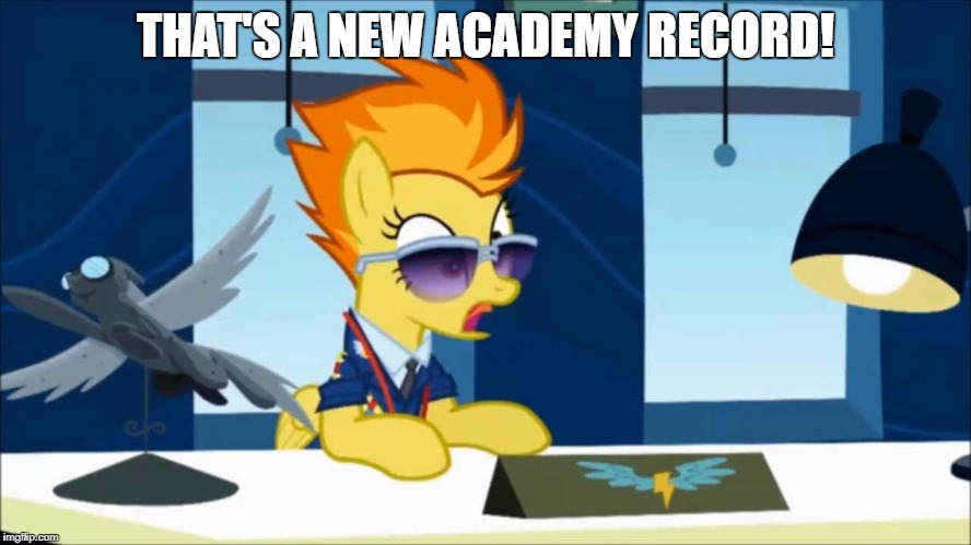 THAT'S A NEW ACADEMY RECORD! | made w/ Imgflip meme maker