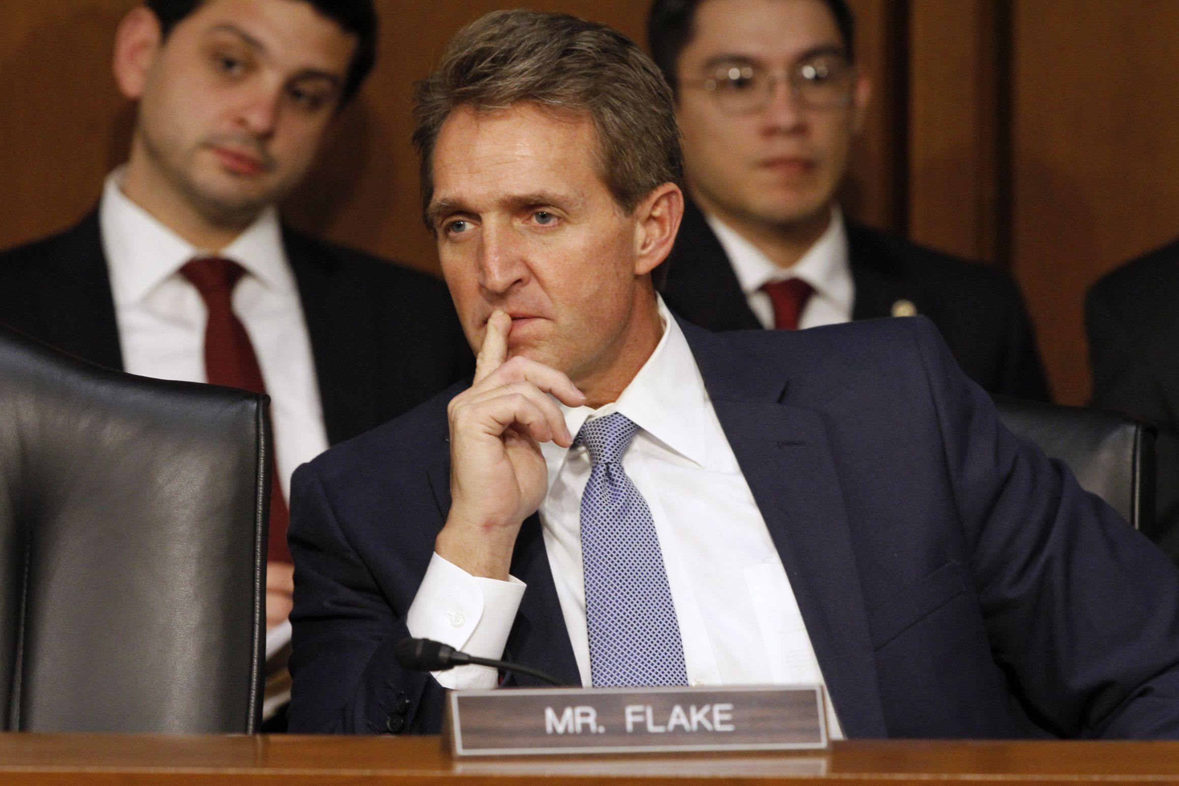 Jeff Flake Blank Meme Template