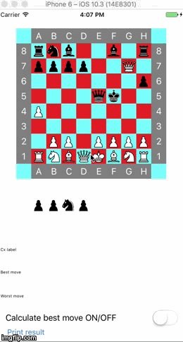 WHITE QUEEN MOVES TO D5 AND POTENTIALLY PUTS THE BLACK KING IN CHECK IF LEFT UNPROTECTED. BLACK KING HAS NO OTHER OPTION BUT TO ATTACK THE WHITE KING. OTHER MOVES BY ARE NOT ALLOWED FOR THE BLACK QUEEN | image tagged in gifs | made w/ Imgflip video-to-gif maker