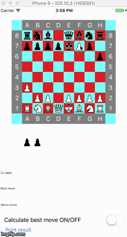 PAWN IS PROMOTED TO A SELECTED CHESS PIECE WHEN IT ADVANCES TO THE 8TH RANK | image tagged in gifs | made w/ Imgflip video-to-gif maker