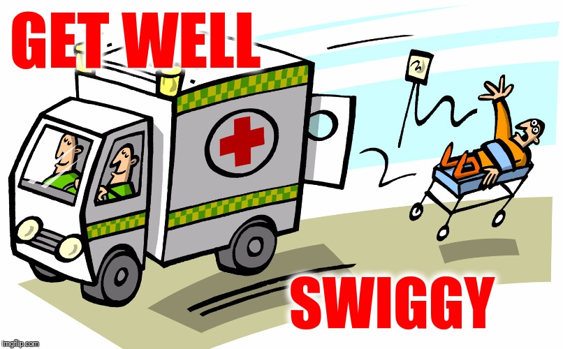 Is this why he had his daughter drive him to the ER |  GET WELL; SWIGGY | image tagged in swiggy,stroke,get well,memes | made w/ Imgflip meme maker