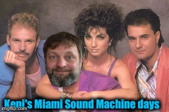 Kenj's Miami Sound Machine days | made w/ Imgflip meme maker