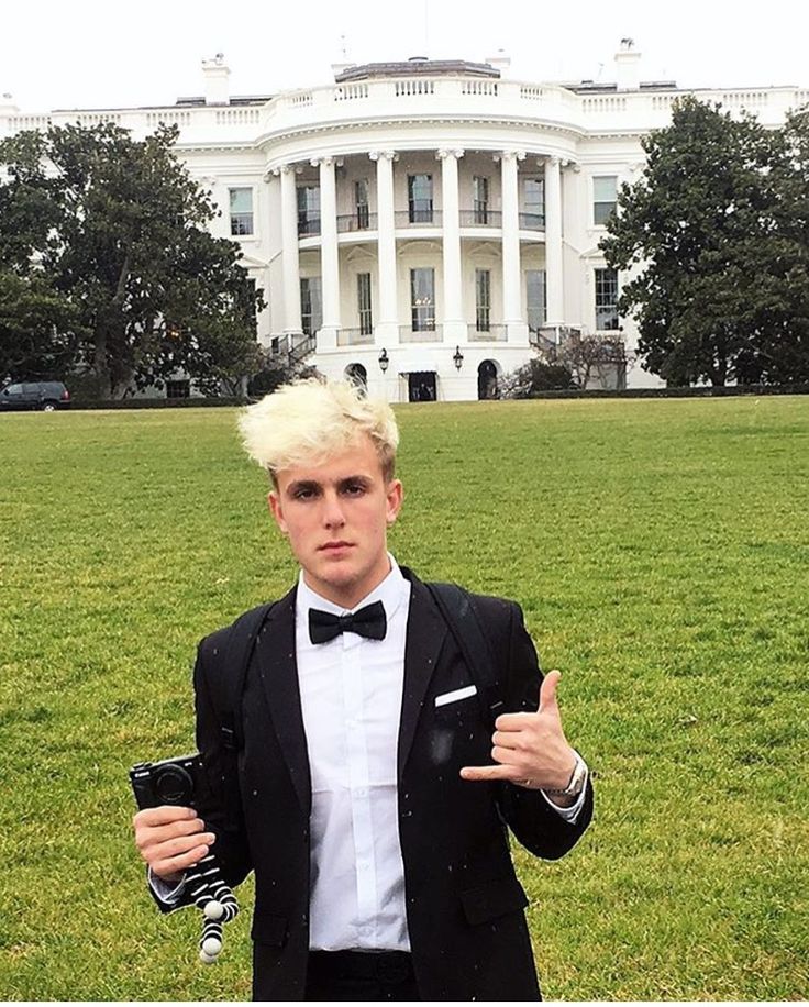 High Quality Jake Paul Tux Blank Meme Template