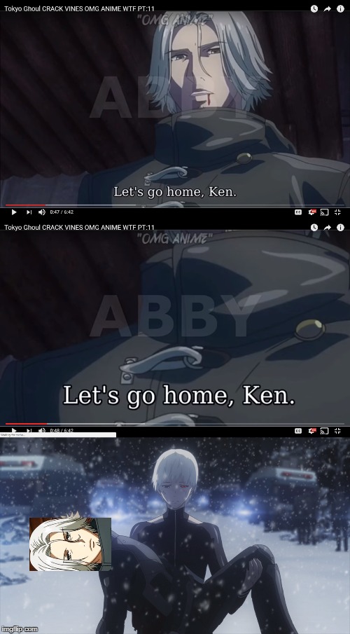Let's go home | image tagged in funny,anime | made w/ Imgflip meme maker