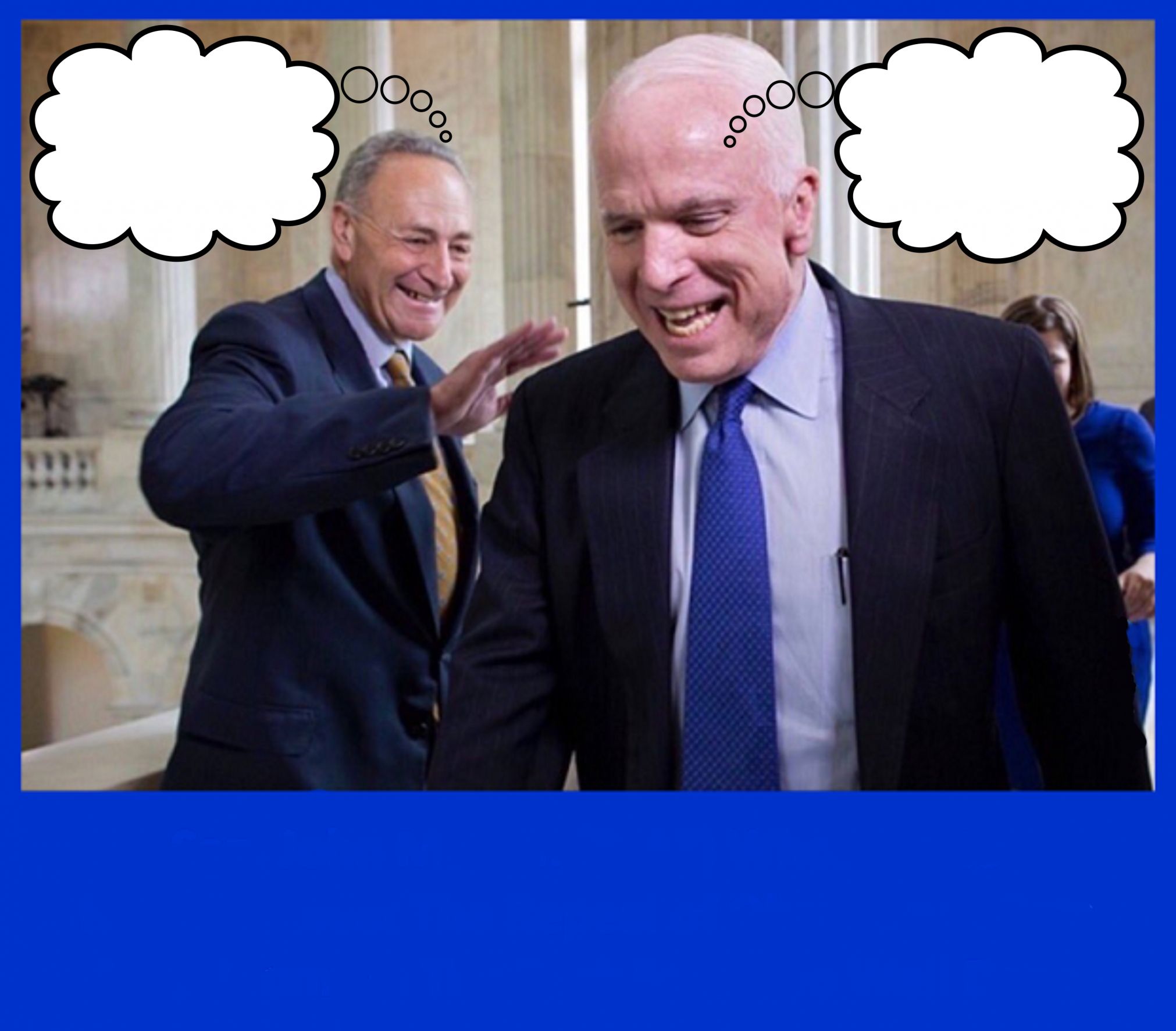 Hero John McCain Blank Meme Template