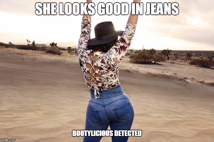 BOOTYLICIOUS DETECTED | made w/ Imgflip meme maker
