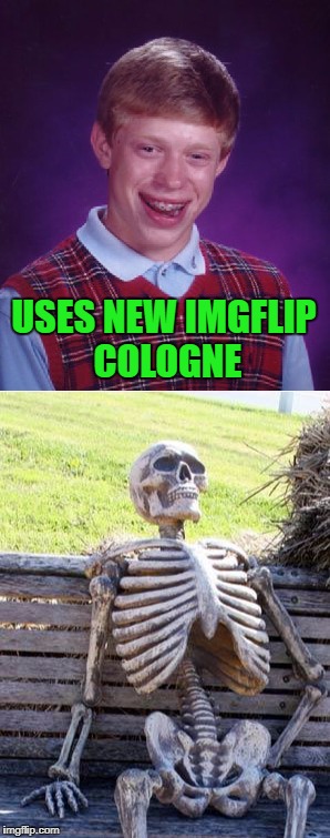 USES NEW IMGFLIP COLOGNE | made w/ Imgflip meme maker