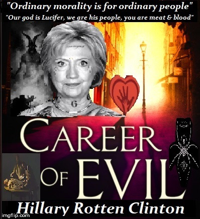 Hillary Clinton's New Book | image tagged in hillary clinton's new book,hillary rotten clinton,crooked hillary,luciferian queen | made w/ Imgflip meme maker