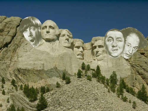 High Quality Three Stooges Rushmore Blank Meme Template